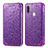 Leather Case Stands Fashionable Pattern Flip Cover Holder S01D for Samsung Galaxy M11