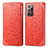 Leather Case Stands Fashionable Pattern Flip Cover Holder S01D for Samsung Galaxy Note 20 Ultra 5G