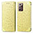 Leather Case Stands Fashionable Pattern Flip Cover Holder S01D for Samsung Galaxy Note 20 Ultra 5G