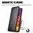 Leather Case Stands Fashionable Pattern Flip Cover Holder S01D for Samsung Galaxy Quantum4 5G