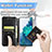 Leather Case Stands Fashionable Pattern Flip Cover Holder S01D for Samsung Galaxy S20 FE (2022) 5G