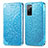 Leather Case Stands Fashionable Pattern Flip Cover Holder S01D for Samsung Galaxy S20 FE (2022) 5G