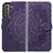 Leather Case Stands Fashionable Pattern Flip Cover Holder S01D for Samsung Galaxy S22 Plus 5G