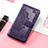 Leather Case Stands Fashionable Pattern Flip Cover Holder S01D for Samsung Galaxy XCover 6 Pro 5G