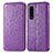 Leather Case Stands Fashionable Pattern Flip Cover Holder S01D for Sony Xperia 5 III SO-53B