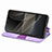 Leather Case Stands Fashionable Pattern Flip Cover Holder S01D for Sony Xperia Ace II SO-41B