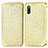 Leather Case Stands Fashionable Pattern Flip Cover Holder S01D for Sony Xperia Ace II SO-41B