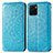 Leather Case Stands Fashionable Pattern Flip Cover Holder S01D for Vivo Y01