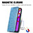 Leather Case Stands Fashionable Pattern Flip Cover Holder S01D for Vivo Y32t