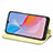 Leather Case Stands Fashionable Pattern Flip Cover Holder S01D for Vivo Y33T