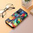 Leather Case Stands Fashionable Pattern Flip Cover Holder S01D for Xiaomi Redmi 11A 4G