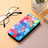 Leather Case Stands Fashionable Pattern Flip Cover Holder S01D for Xiaomi Redmi 11A 4G Colorful