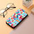 Leather Case Stands Fashionable Pattern Flip Cover Holder S01D for Xiaomi Redmi 12C 4G