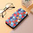 Leather Case Stands Fashionable Pattern Flip Cover Holder S01D for Xiaomi Redmi 12C 4G