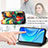 Leather Case Stands Fashionable Pattern Flip Cover Holder S02D for Huawei Enjoy 50