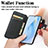 Leather Case Stands Fashionable Pattern Flip Cover Holder S02D for Huawei Honor Magic5 5G