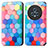 Leather Case Stands Fashionable Pattern Flip Cover Holder S02D for Huawei Honor Magic5 5G Colorful