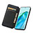 Leather Case Stands Fashionable Pattern Flip Cover Holder S02D for Huawei Honor Magic5 Lite 5G