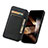 Leather Case Stands Fashionable Pattern Flip Cover Holder S02D for Huawei Honor X6a