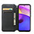 Leather Case Stands Fashionable Pattern Flip Cover Holder S02D for Motorola Moto E20