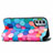 Leather Case Stands Fashionable Pattern Flip Cover Holder S02D for Motorola Moto Edge 20 5G