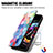 Leather Case Stands Fashionable Pattern Flip Cover Holder S02D for Motorola Moto Edge 20 Lite 5G