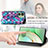 Leather Case Stands Fashionable Pattern Flip Cover Holder S02D for Motorola Moto Edge (2023) 5G