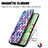 Leather Case Stands Fashionable Pattern Flip Cover Holder S02D for Motorola Moto Edge 40 5G