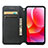 Leather Case Stands Fashionable Pattern Flip Cover Holder S02D for Motorola Moto G Play (2023)