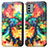 Leather Case Stands Fashionable Pattern Flip Cover Holder S02D for Nokia G22 Mixed