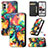 Leather Case Stands Fashionable Pattern Flip Cover Holder S02D for Nothing Phone 2