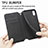 Leather Case Stands Fashionable Pattern Flip Cover Holder S02D for Oppo A16K
