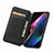 Leather Case Stands Fashionable Pattern Flip Cover Holder S02D for Oppo Find X3 5G