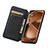 Leather Case Stands Fashionable Pattern Flip Cover Holder S02D for Oppo Find X6 5G