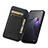 Leather Case Stands Fashionable Pattern Flip Cover Holder S02D for Oppo Reno9 Pro 5G