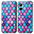 Leather Case Stands Fashionable Pattern Flip Cover Holder S02D for Realme C33 (2023)