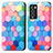 Leather Case Stands Fashionable Pattern Flip Cover Holder S02D for Realme GT Master Explorer 5G