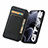 Leather Case Stands Fashionable Pattern Flip Cover Holder S02D for Realme GT Neo 3T 5G