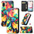 Leather Case Stands Fashionable Pattern Flip Cover Holder S02D for Samsung Galaxy A20 SC-02M SCV46