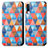 Leather Case Stands Fashionable Pattern Flip Cover Holder S02D for Samsung Galaxy A30S