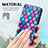 Leather Case Stands Fashionable Pattern Flip Cover Holder S02D for Samsung Galaxy M13 5G