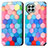 Leather Case Stands Fashionable Pattern Flip Cover Holder S02D for Samsung Galaxy M33 5G Colorful