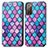 Leather Case Stands Fashionable Pattern Flip Cover Holder S02D for Samsung Galaxy S20 FE (2022) 5G