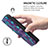 Leather Case Stands Fashionable Pattern Flip Cover Holder S02D for Samsung Galaxy S21 FE 5G