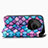 Leather Case Stands Fashionable Pattern Flip Cover Holder S02D for Sharp Aquos R8 Pro