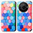 Leather Case Stands Fashionable Pattern Flip Cover Holder S02D for Sharp Aquos R8s Pro