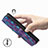 Leather Case Stands Fashionable Pattern Flip Cover Holder S02D for Sharp Aquos wish3