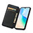 Leather Case Stands Fashionable Pattern Flip Cover Holder S02D for Vivo Y76 5G