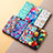Leather Case Stands Fashionable Pattern Flip Cover Holder S02D for Xiaomi Mi 11i 5G