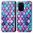 Leather Case Stands Fashionable Pattern Flip Cover Holder S02D for Xiaomi Mi 11i 5G Purple